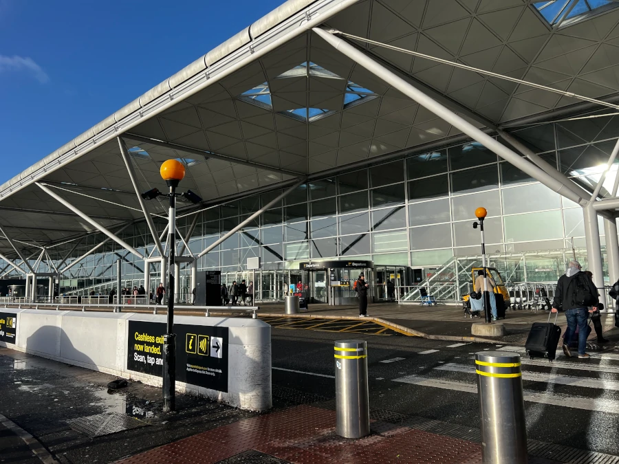 London Stansted Airport is one of the six international airports serving London.